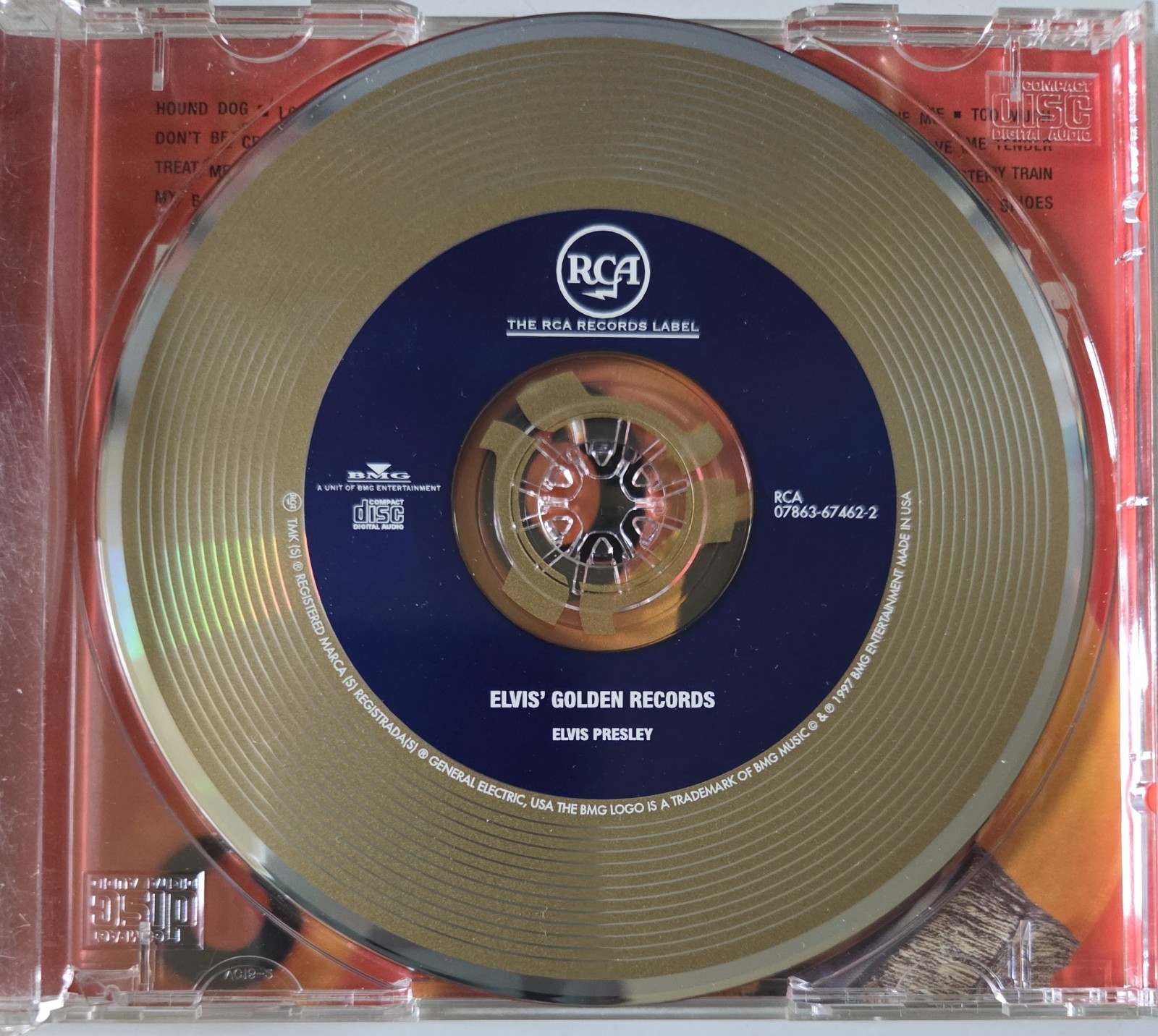 Elvis' Golden Records (1958/1997) by Elvis Presley • CD • RCA 07863 67562-2