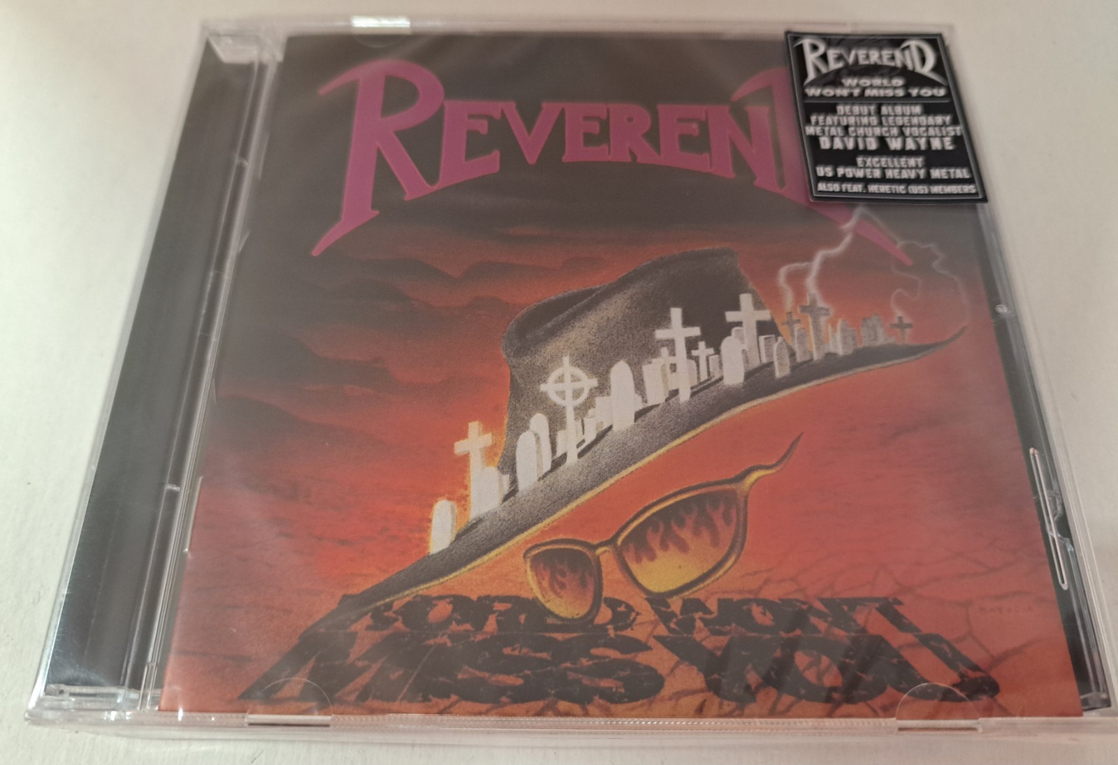Reverend World Won't Miss You New CD Thrash Power Metal Metal Church Heretic