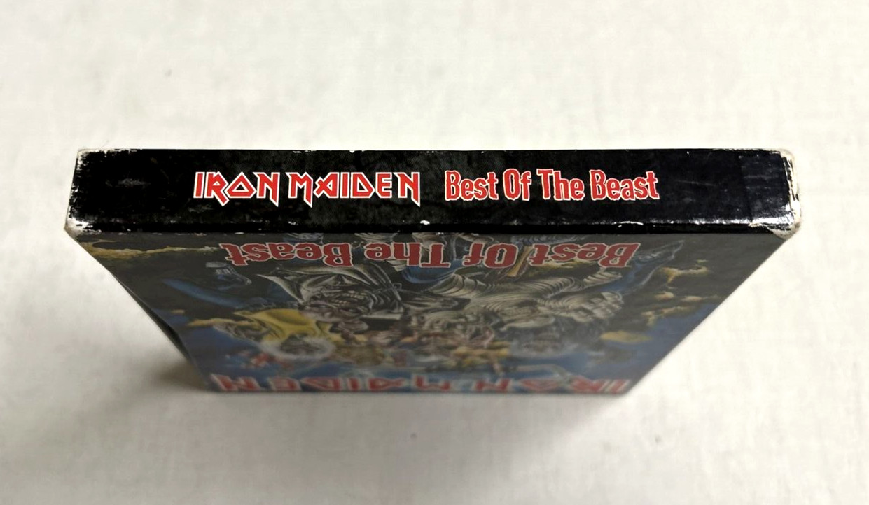 *RARE* IRON MAIDEN-BEST OF THE BEAST-1996 UK IMPORT 2-CD BOXSET WITH BOOKLET EMI