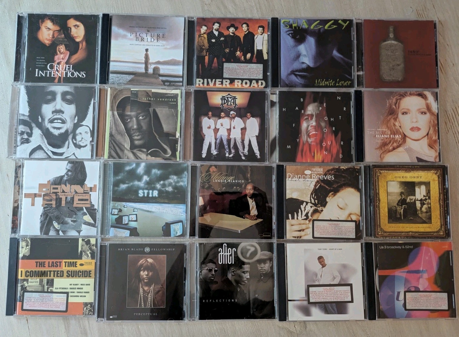 Promo CD Lot 36 Blue Note Jazz Virgin Records Dianne Reeves Ella Fitzgerald