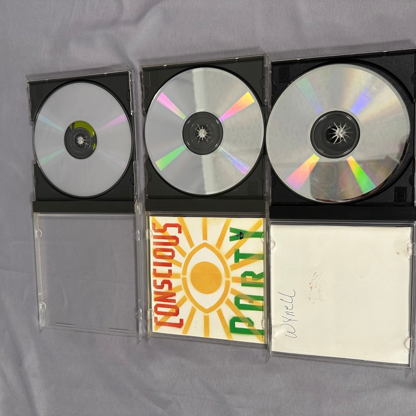 Lee Perry Ziggy Marley George Clinton CD Lot Dub Triptych Conscious Party Atomic