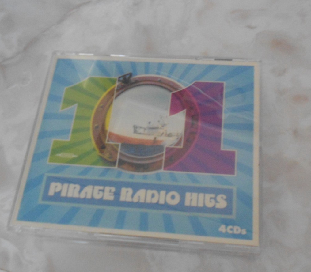 101 Pirate Radio Hits - Various Artists 4 cd set import emi vtdcdx952 vg++ cond