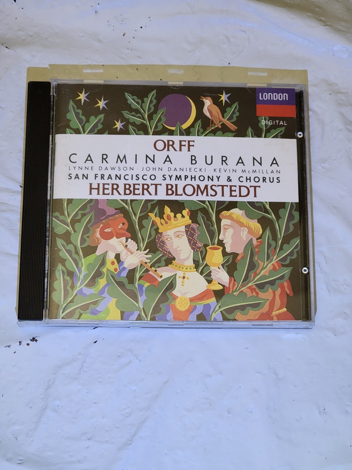 Carl Orff Carmina Burana Herbert Blomstedt San Francisco Symphony London Records