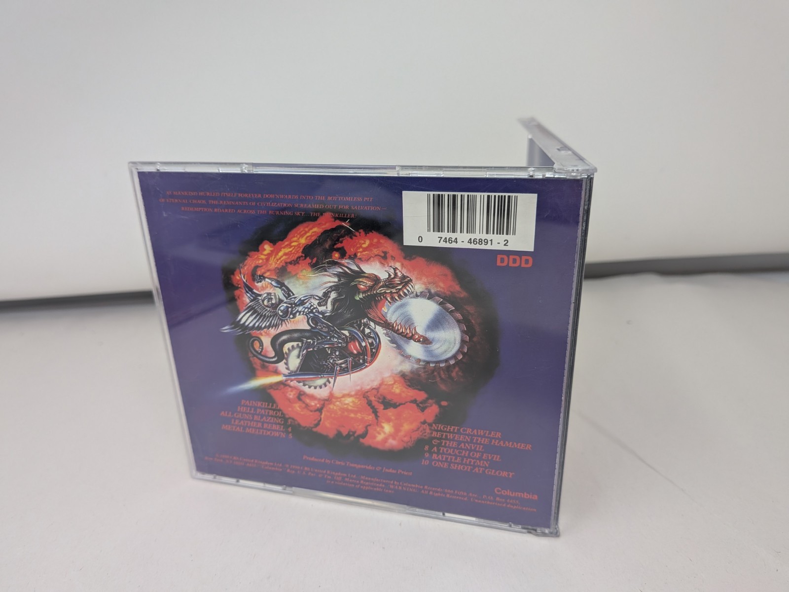 Judist Priest Painkiller CD - 1990 Columbia