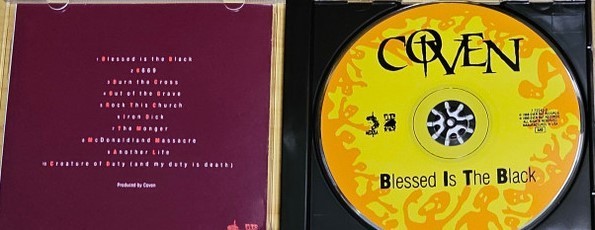 Coven – Blessed Is The Black (US '88 thrash/speed metal )