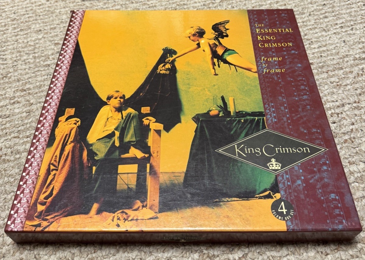 RARE! King Crimson - Frame By Frame (The Essential King Crimson) 4 CD Box Set