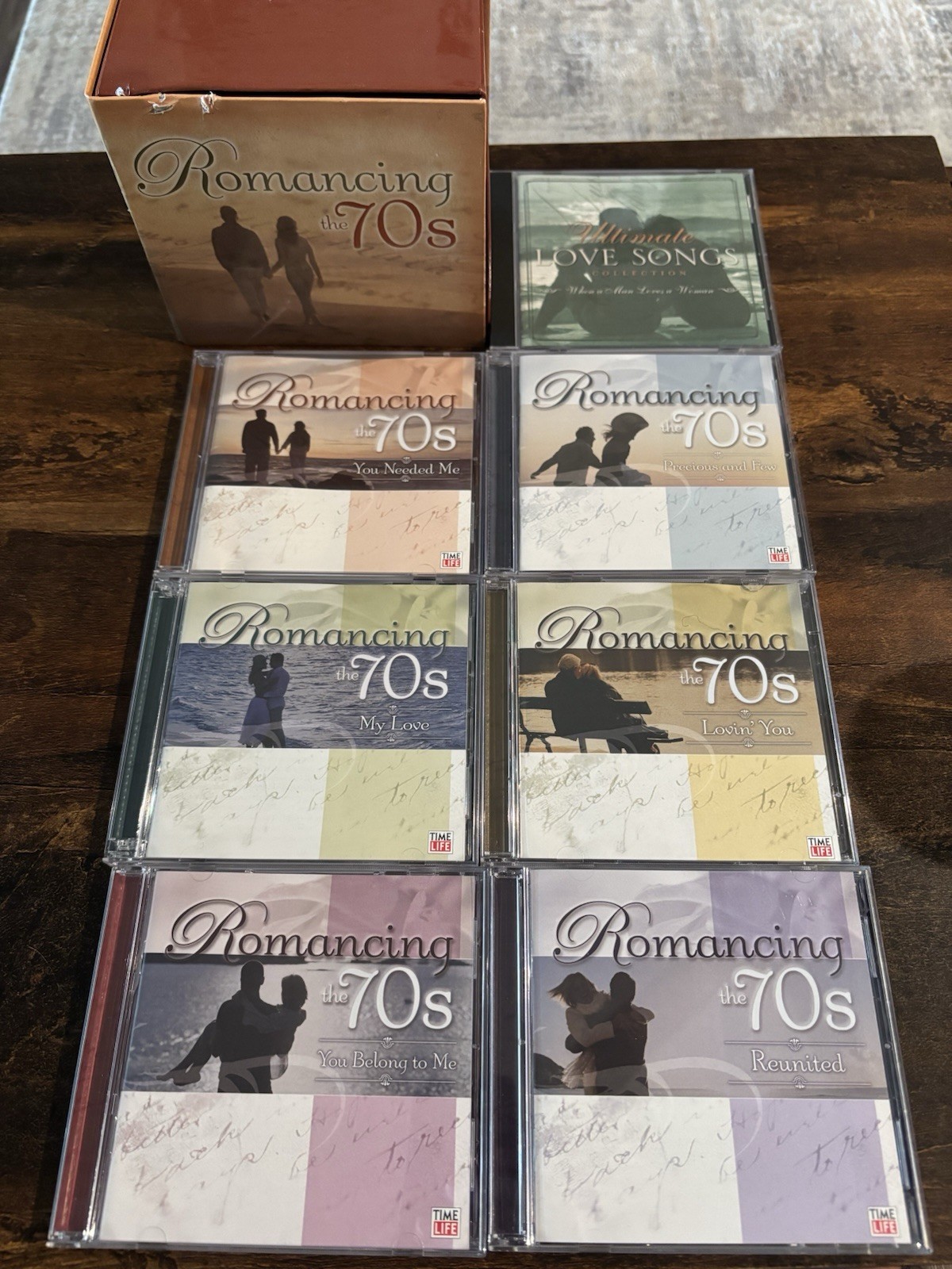 Time Life Romancing the 70’s 7-CD Set Ten CD’s FREE SHIPPING