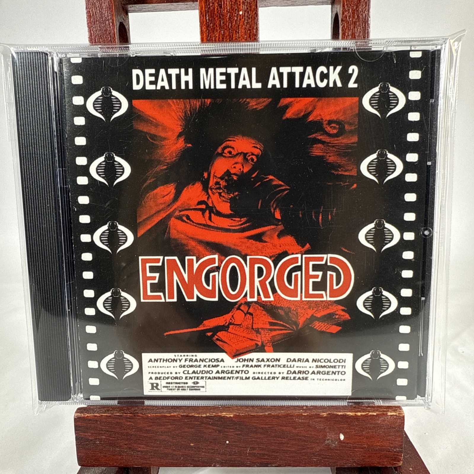 Engorged – Death Metal Attack 2 – 1999 Sealed Import CD – Razorback RR01 Death