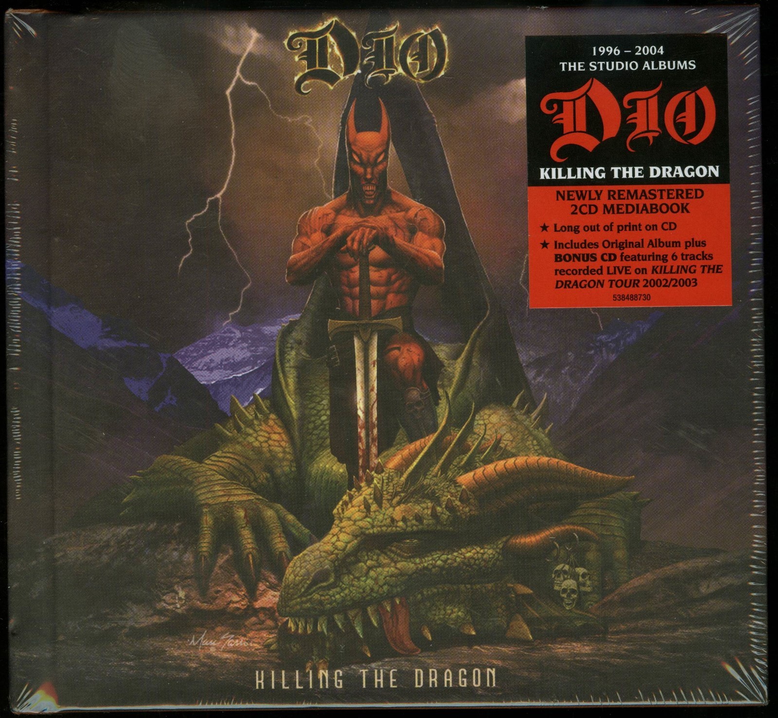 Dio Killing The Dragon 2 CD new 2020 remaster digibook
