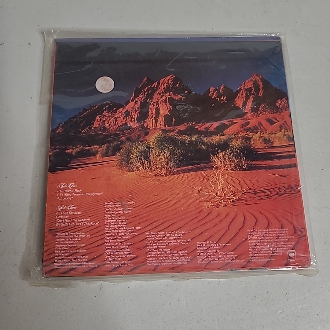 Blue Oyster Cult Some Enchanted Evening Legends Of Rock Vinyl Replica CD Black