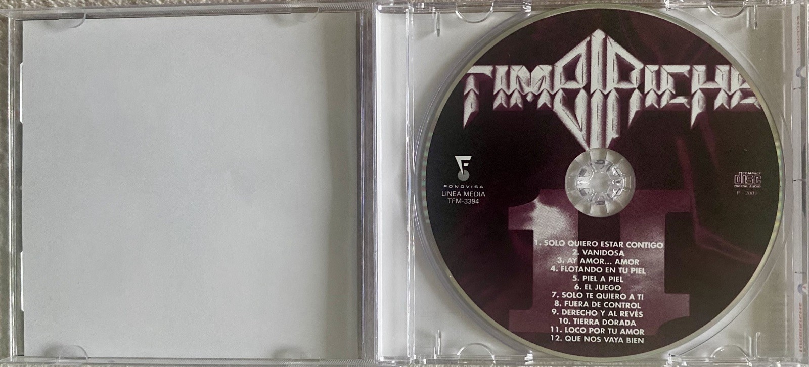 TIMBIRICHE / 11 CD Album 1994 Fonovisa Latin Pop Like New