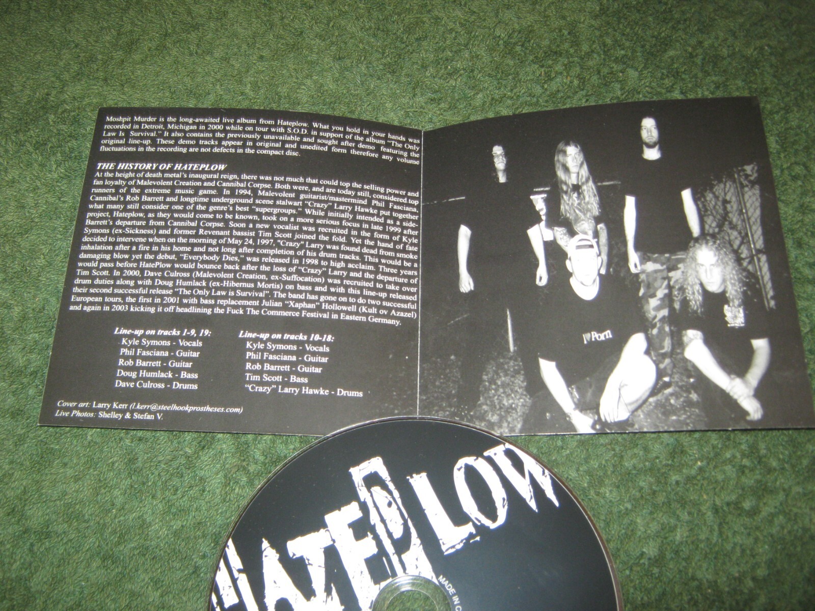 Hateplow - Moshpit Murder (cd) hate plow