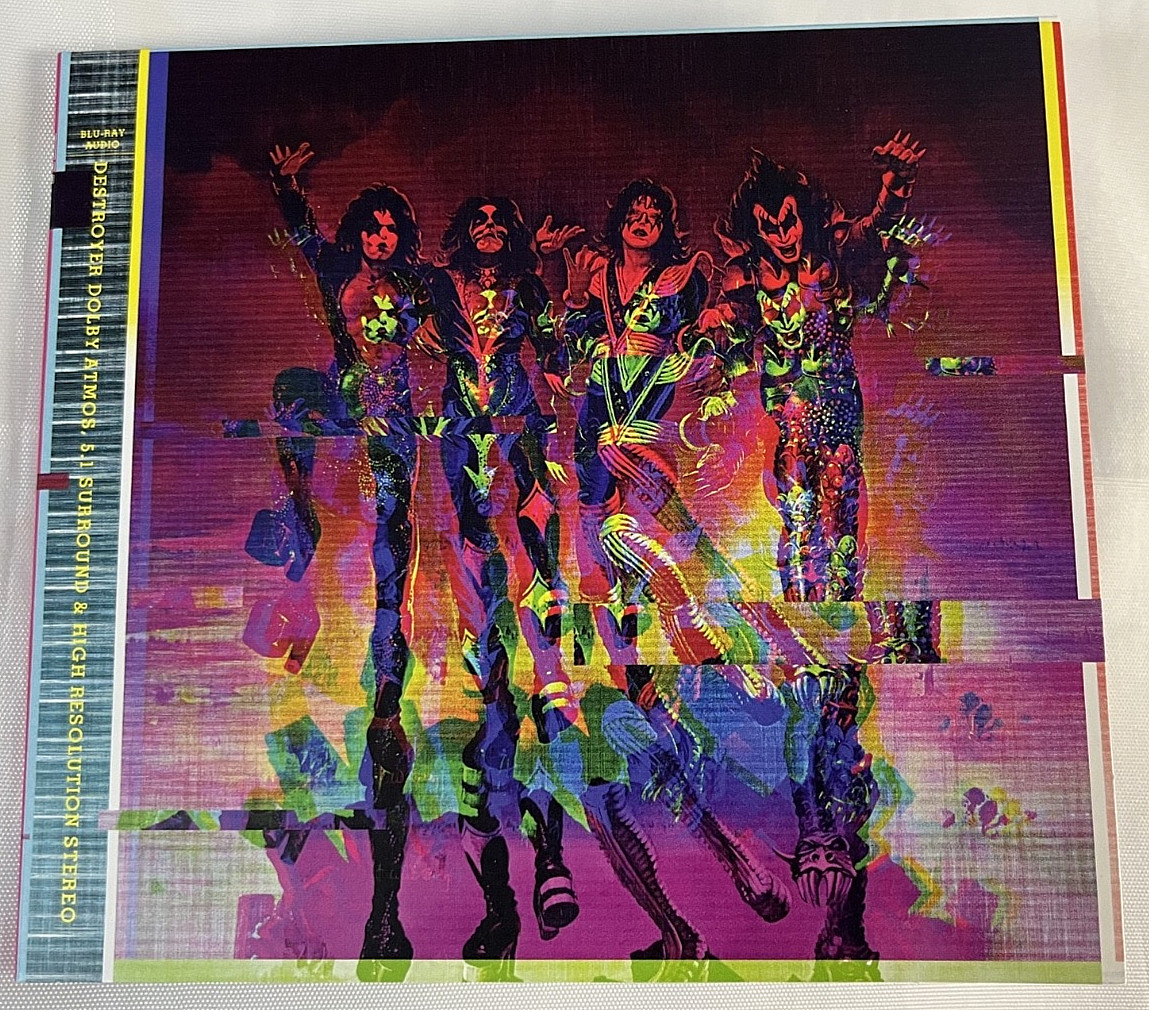 KISS Destroyer Blu-Ray Audio CD 45th Anniversary Box Set Limited Edition New