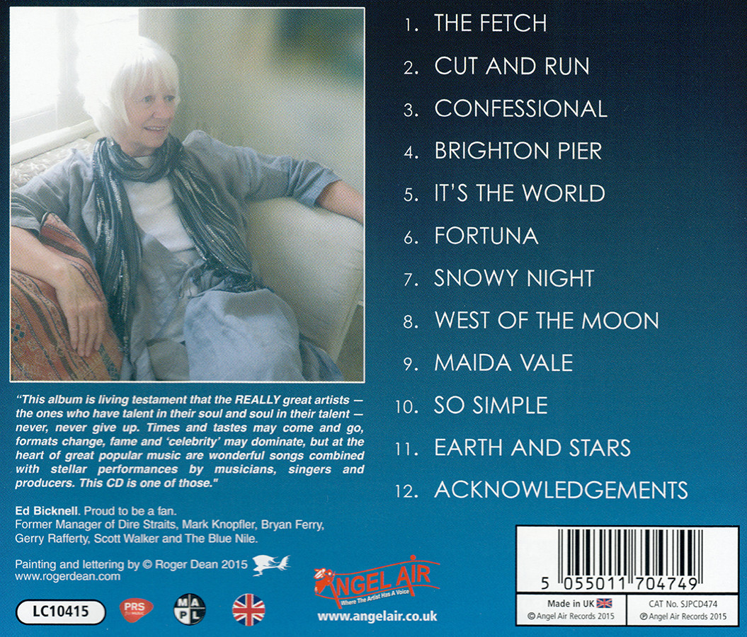 Linda Hoyle ~ The Fetch CD 2015 Angel Air Records UK •• NEW ••