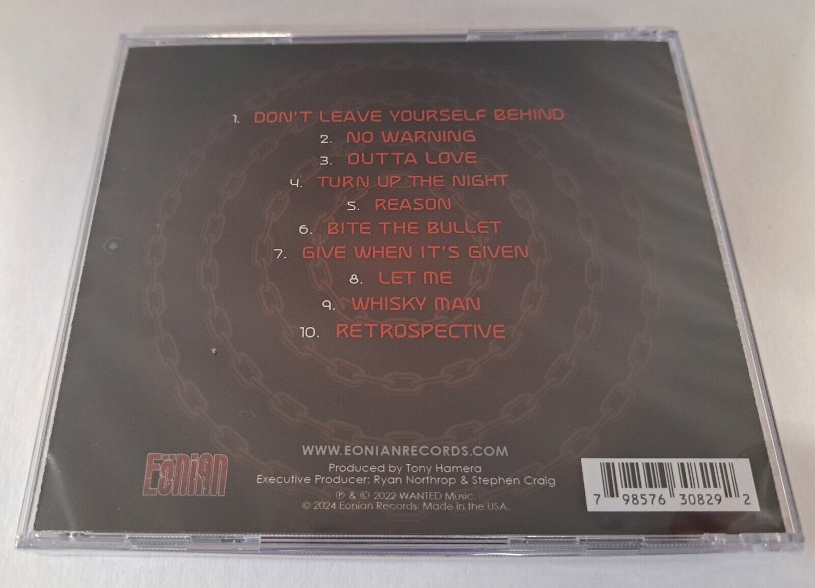 Wanted Chain Reaction New CD Hard Rock