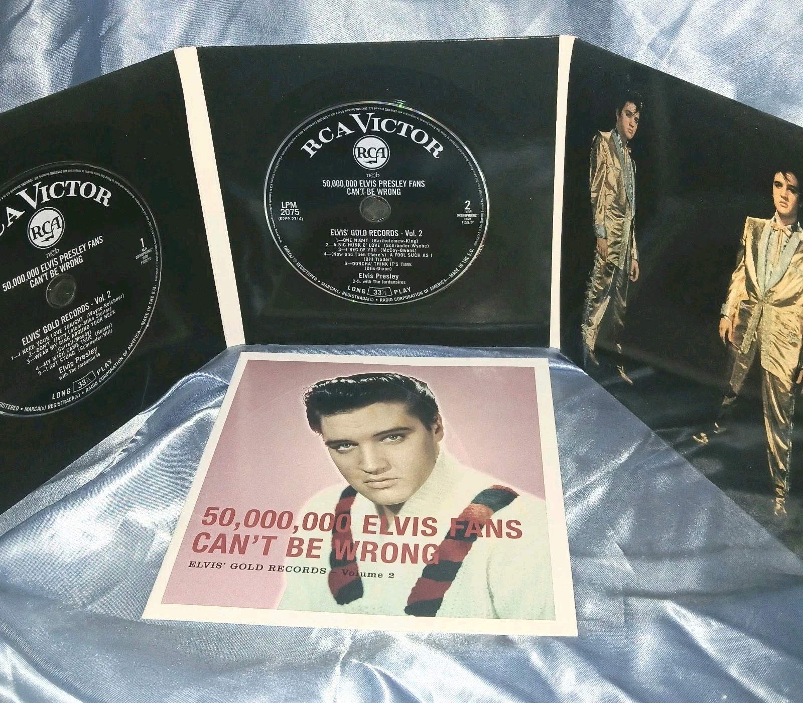 ELVIS 50 Million ELVIS FANS CAN'T BE WRONG FTD 2 CD NEW OOP GOLD RECORDS VOL 2