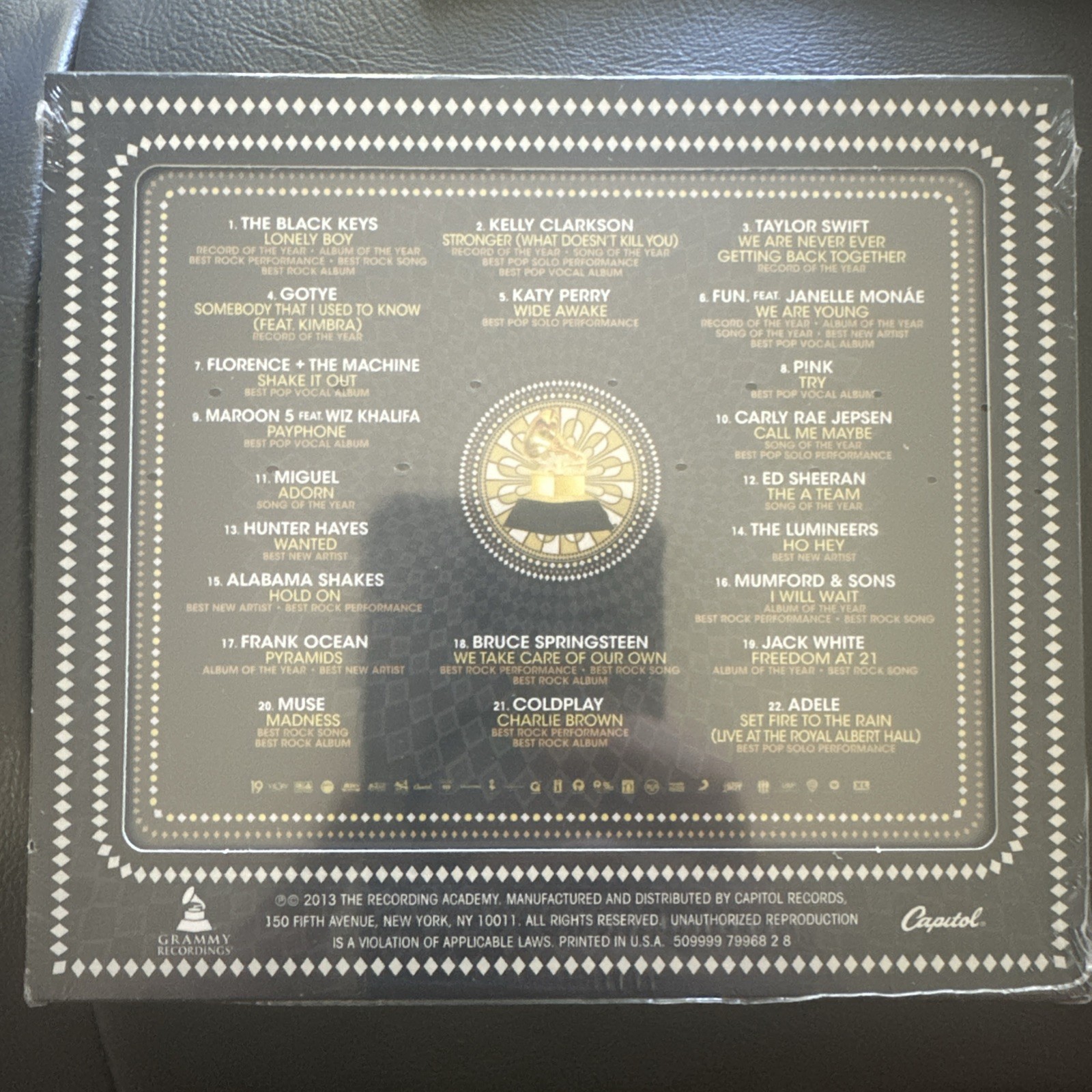 Brand New Sealed 2013 GRAMMY Nominees Music CD Various Artists Compilation