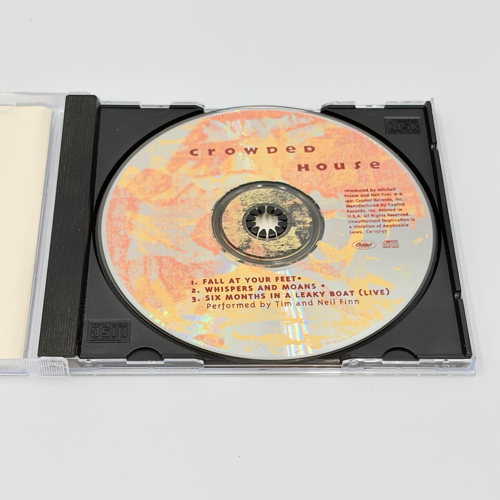 Crowded House CD Lot Fall At Your Feet Temple Low Men Together Alone Self Titled