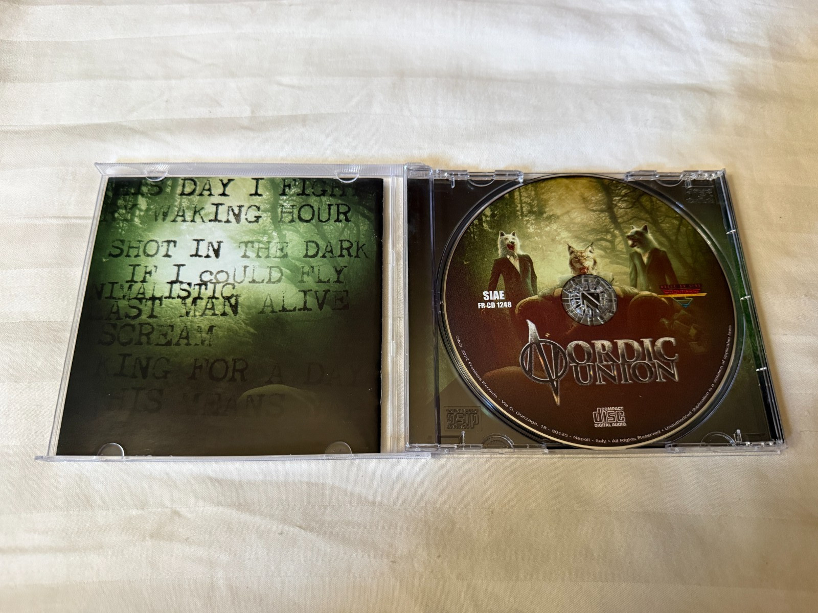 Nordic Union Animalistic CD 2022 Frontiers Import Eclipse Pretty Maids OOP RARE