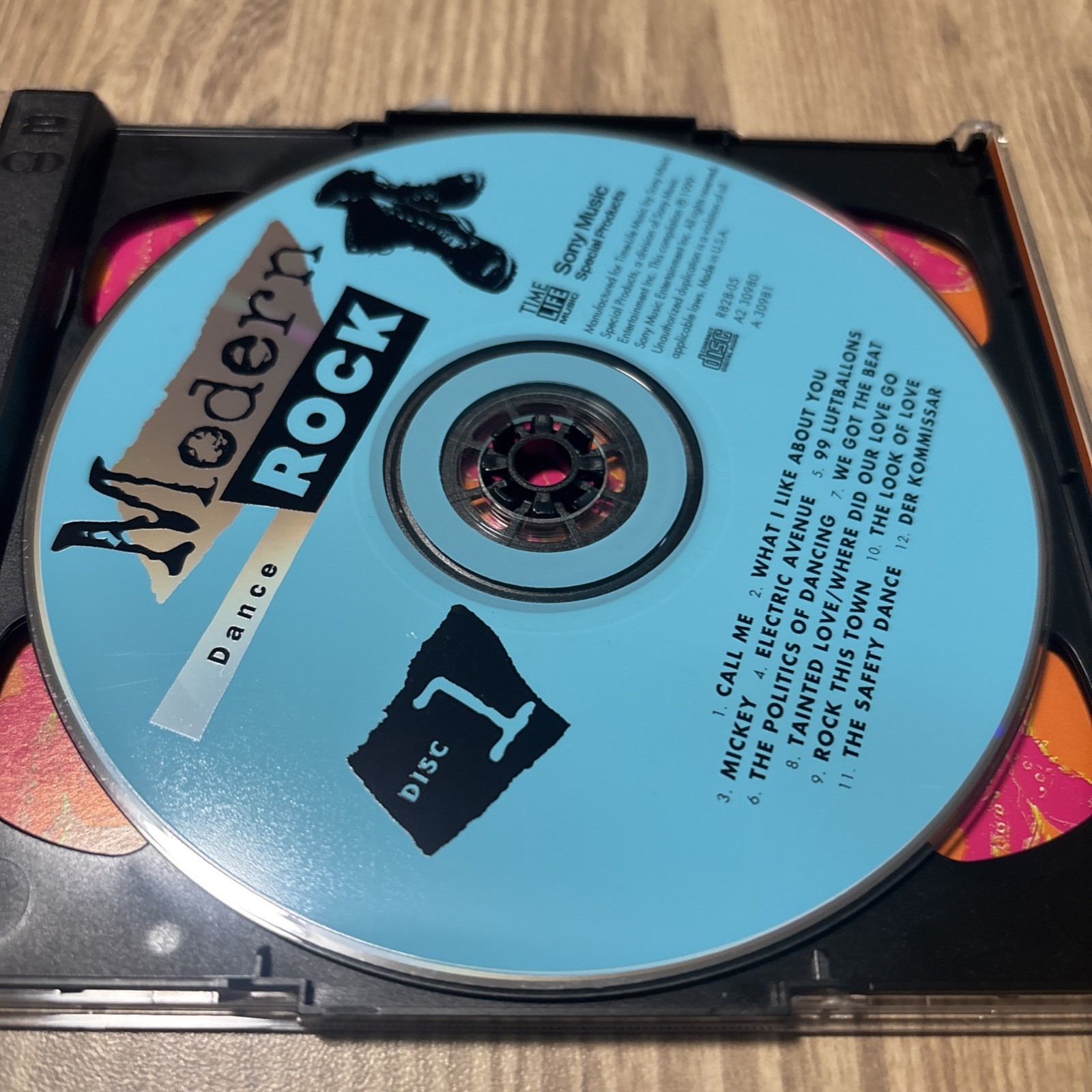 Modern Rock Dance 2CD Time Life Romantics Soft Cell Modern English B-52s Blondie