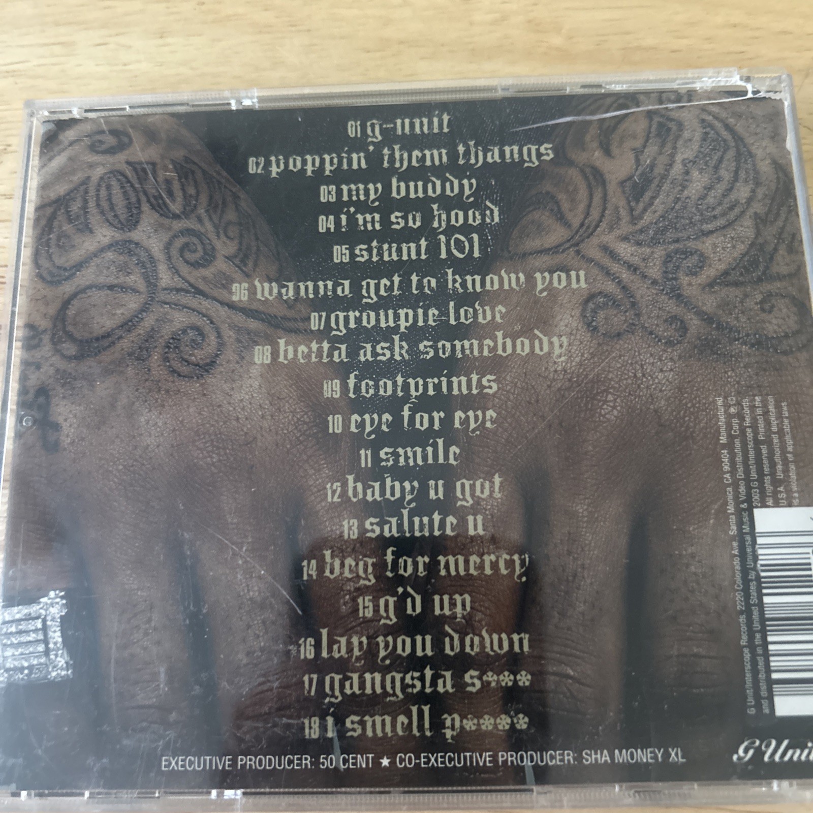 Beg for Mercy by G-Unit (CD, 2003) RAP