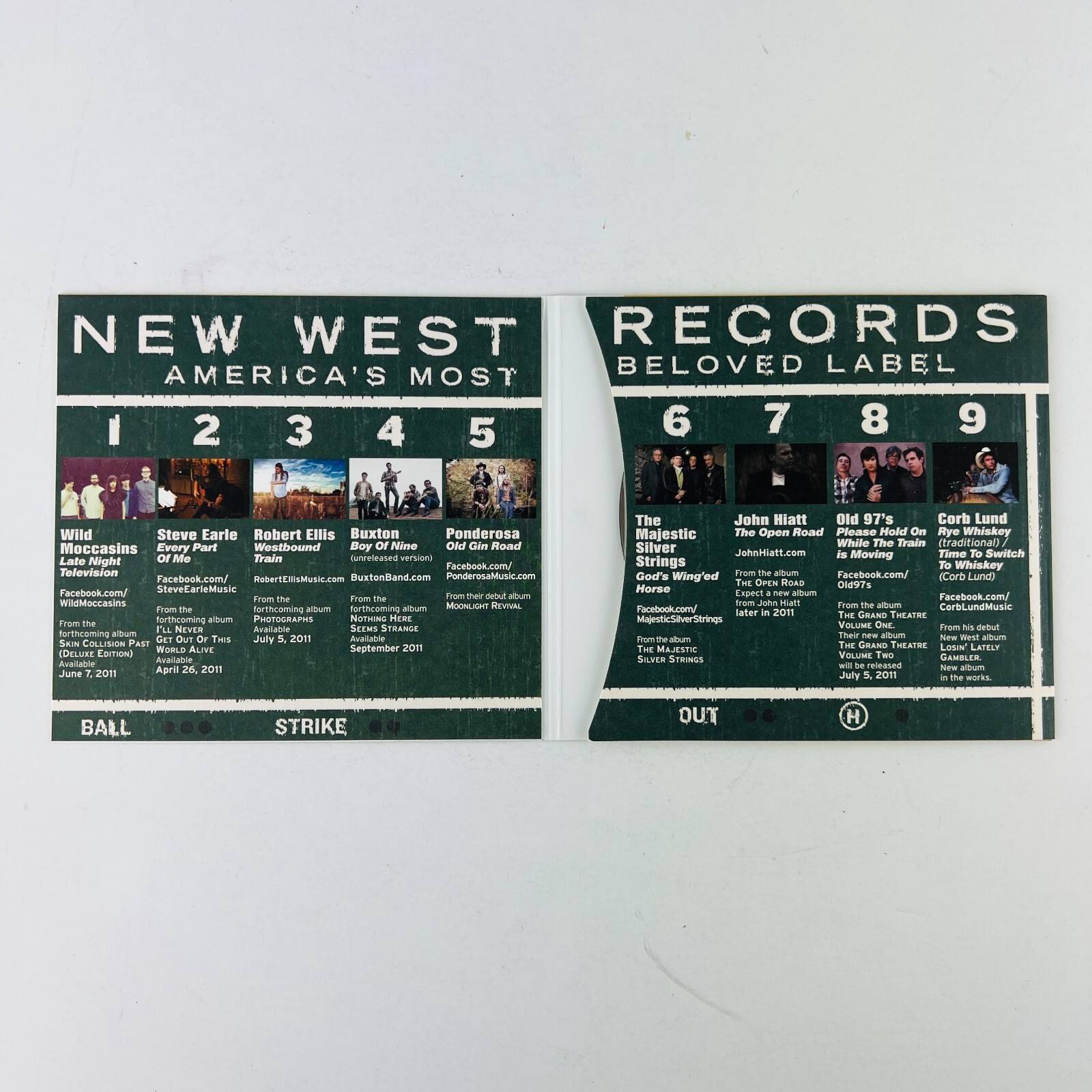 Record Store Day RSD 2011 - New West Records All-Stars & Rookies CD