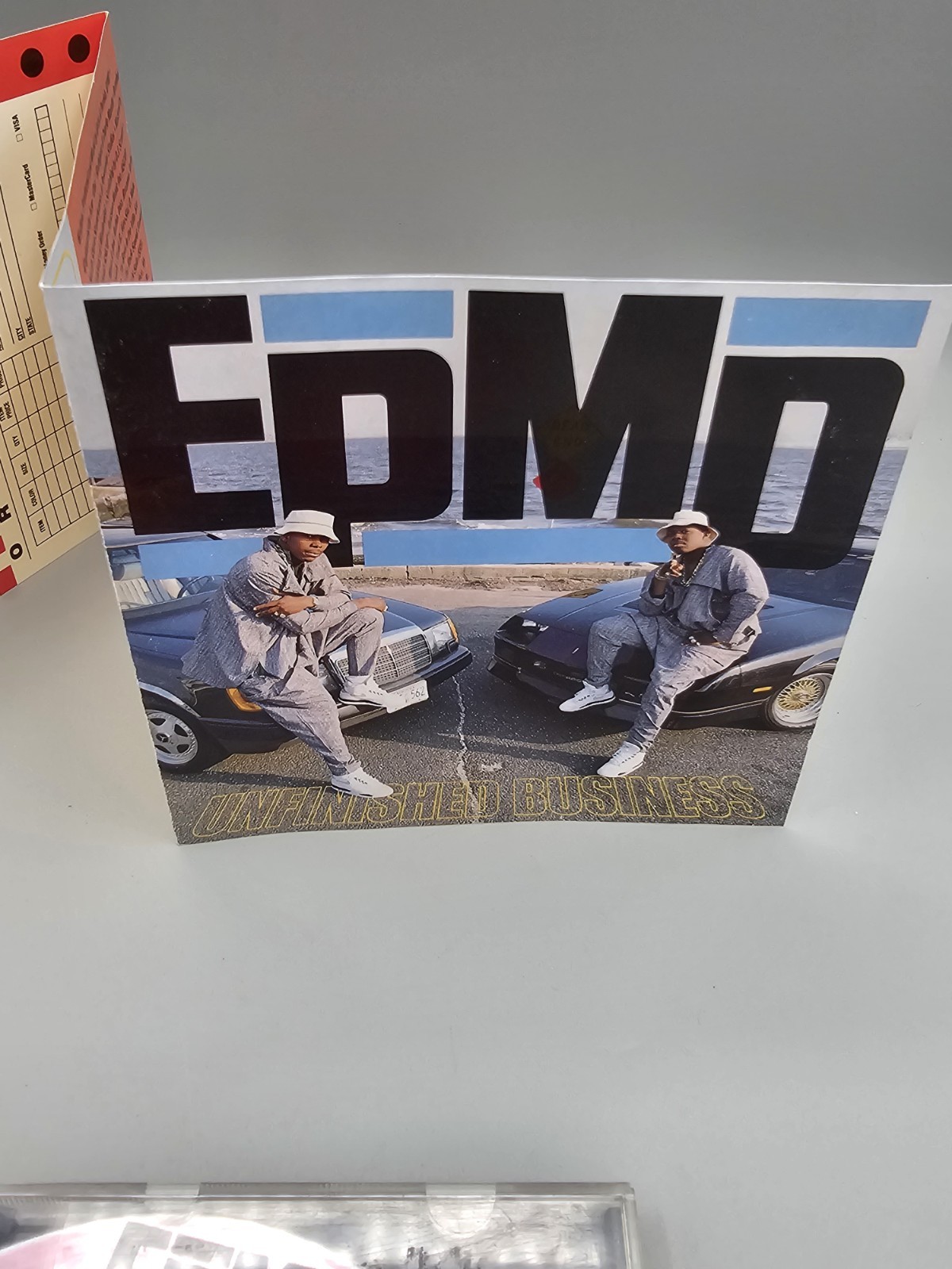EPMD Unfinished Business 1989 CD Album Fresh Records Rap Hip-Hop 80s Music Vtg