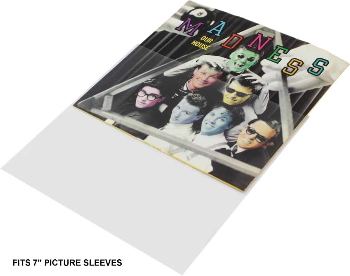 7 45Rpm Vinyl Record Outer Sleeves HEAVY DUTY