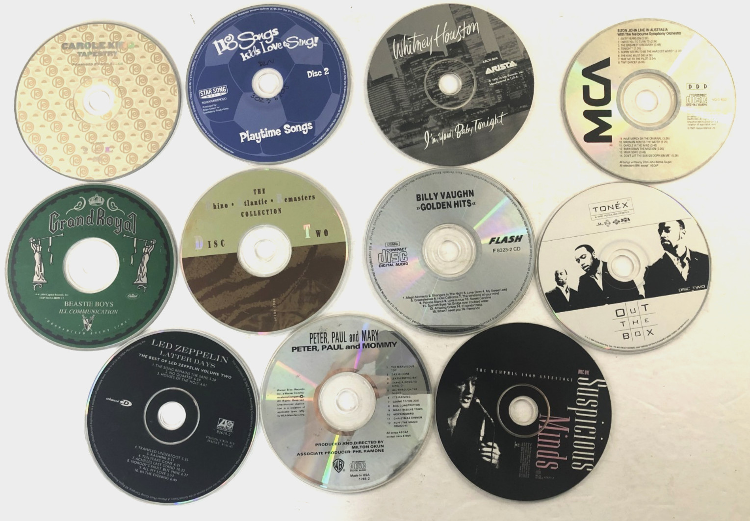 CD's Pick Choose your own-LOT #9A-Country, Rock, Rap, R&B -Combined S/H-UPDATED!