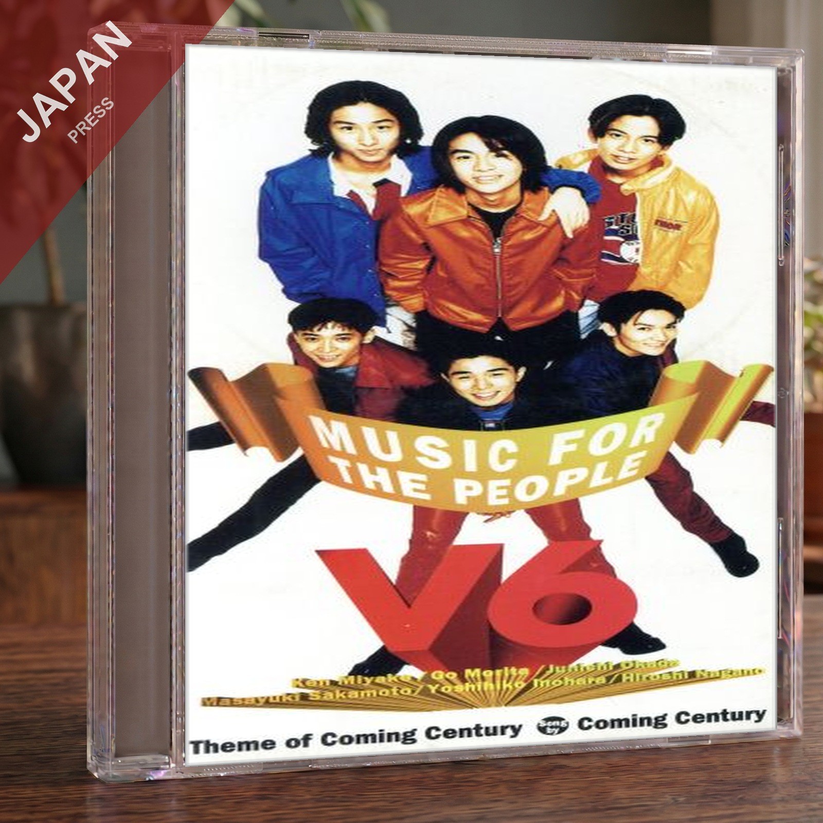 V6,Coming Century - MUSIC FOR THE PEOPLE/THEME OF... CD Japan Import J-Pop