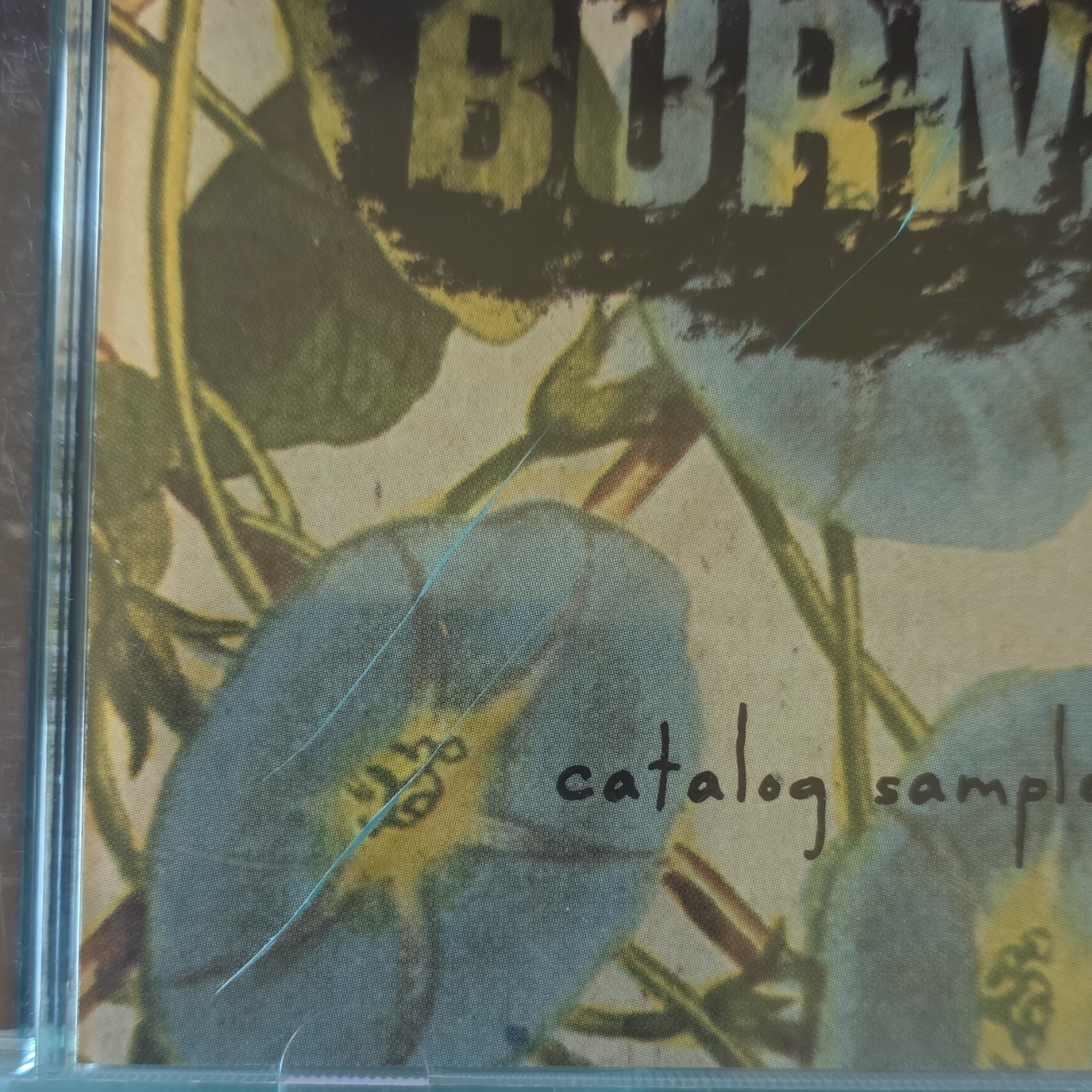 Mission of Burma- Catalog Sampler CD- SAMPLER EDITION! MULTICOLOR JEWEL CASE!