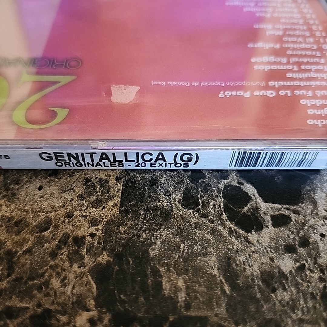 *NUEVO Y ORIGINAL* Genitallica 20 Originales Exitos CD 2000 Borracho, Imagina