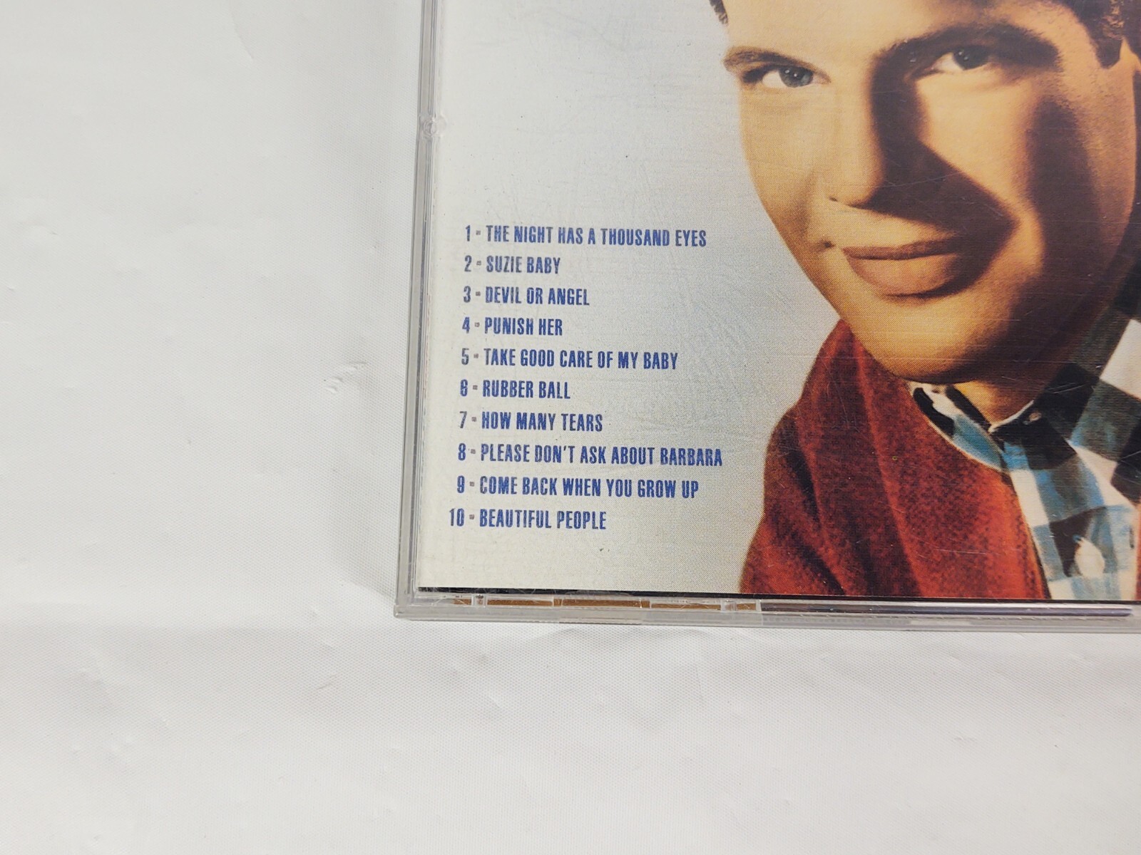 The Best Of Bobby Vee CD 1987 EMI Records USA Vintage Oldies Pop Rock