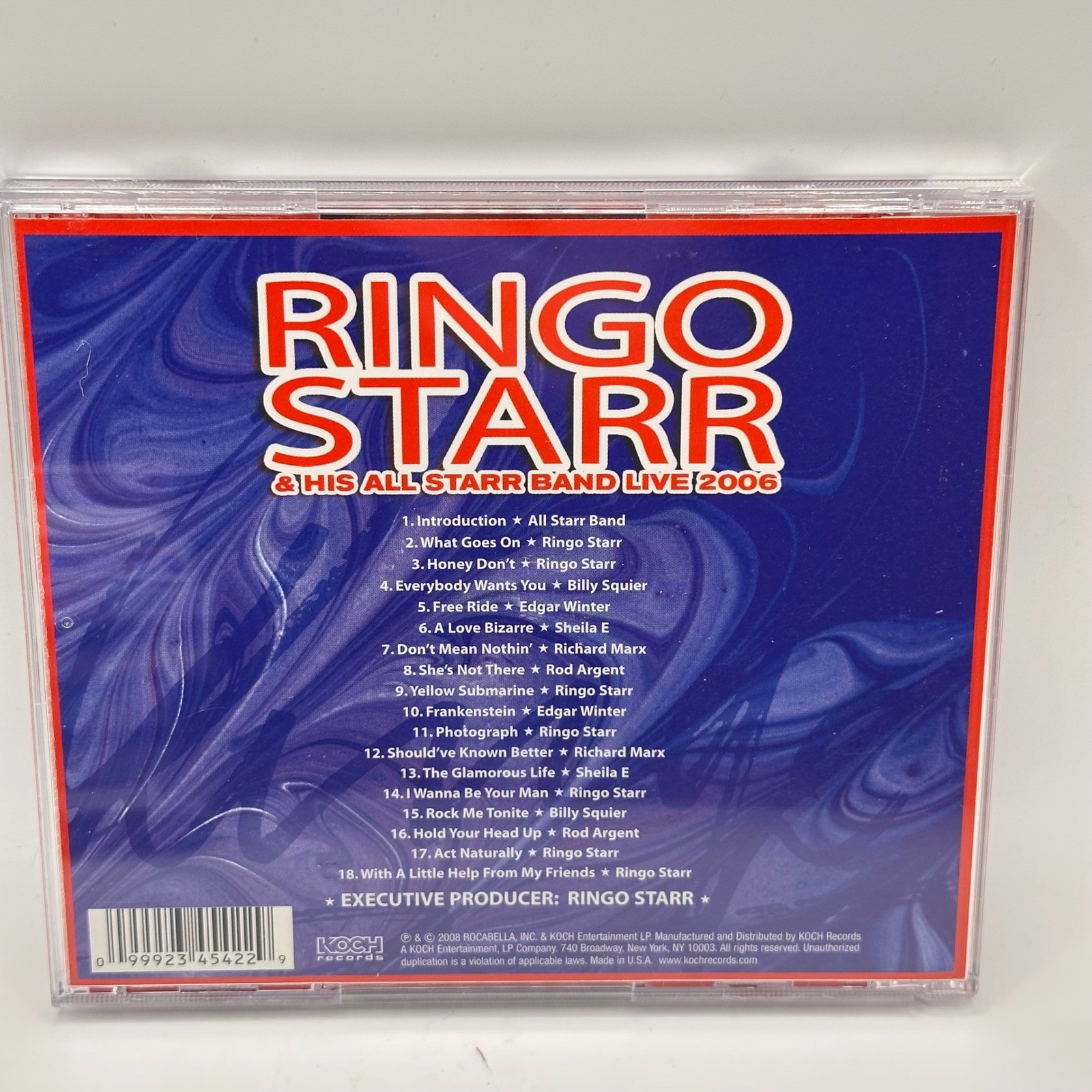 Ringo Starr & His All Starr Band Live 2006 CD Koch Records Beatles Sheila E NM