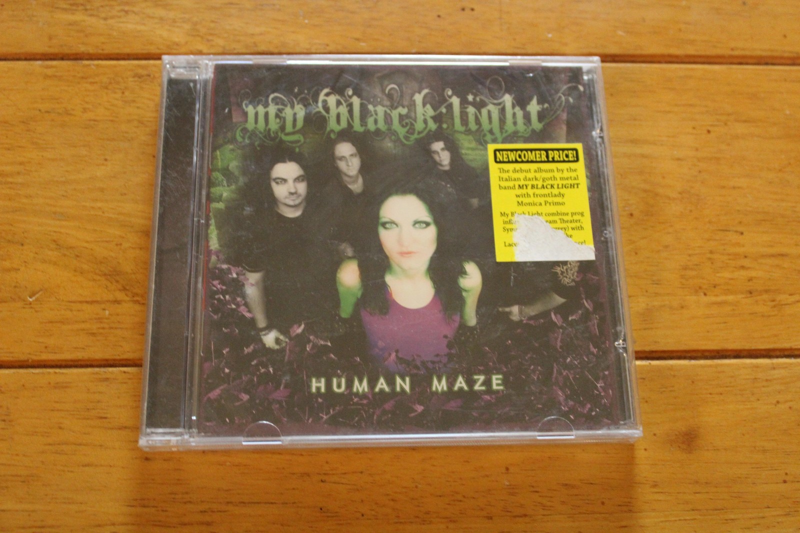 My Black Light CD Human Maze Gothic Prog Metal 2011 Album Massacre NEW Sealed