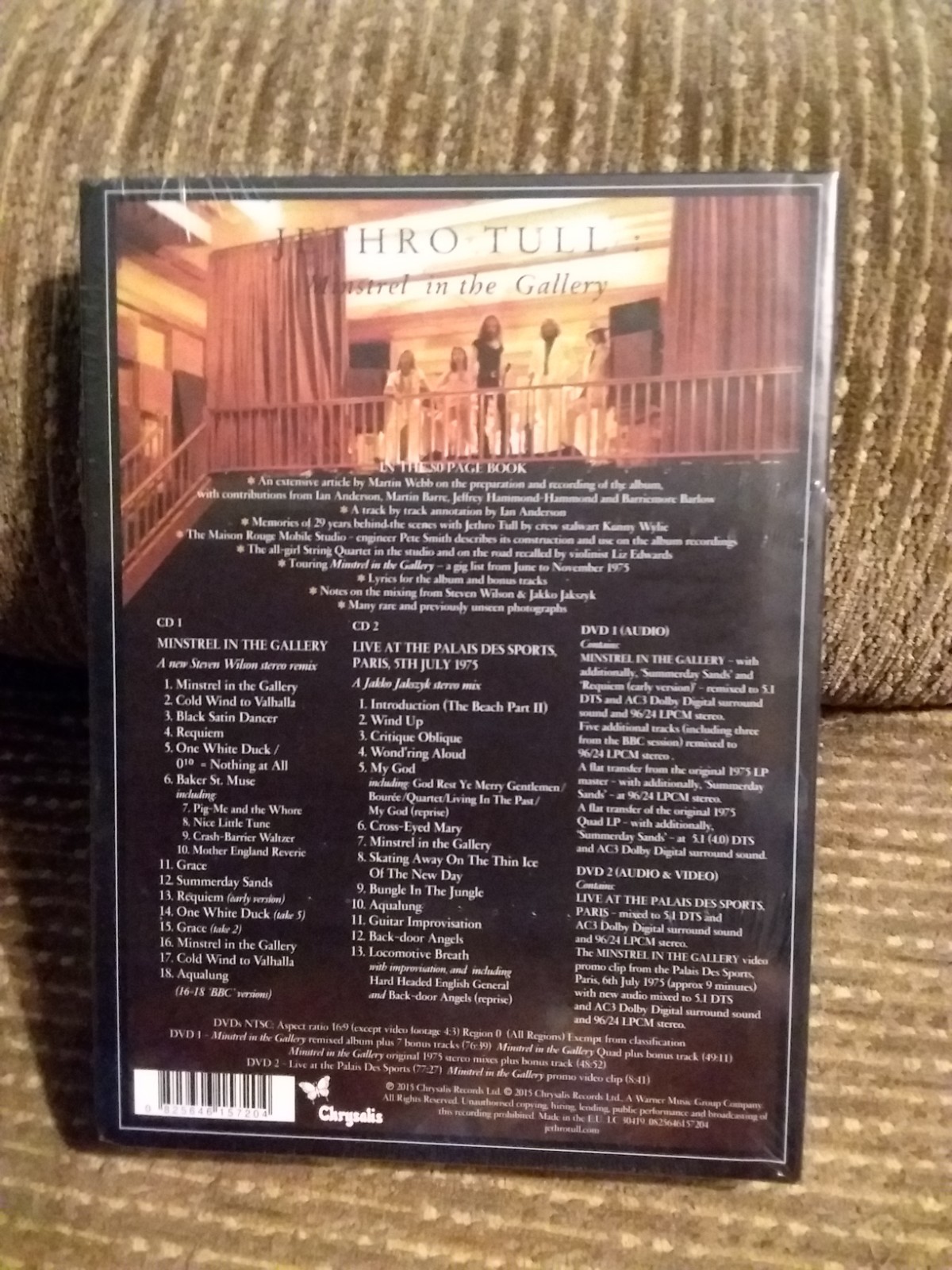 JETHRO TULL MINSTREL IN THE GALLERY [40TH ANNIVERSARY: LA GRANDE EDITION]
