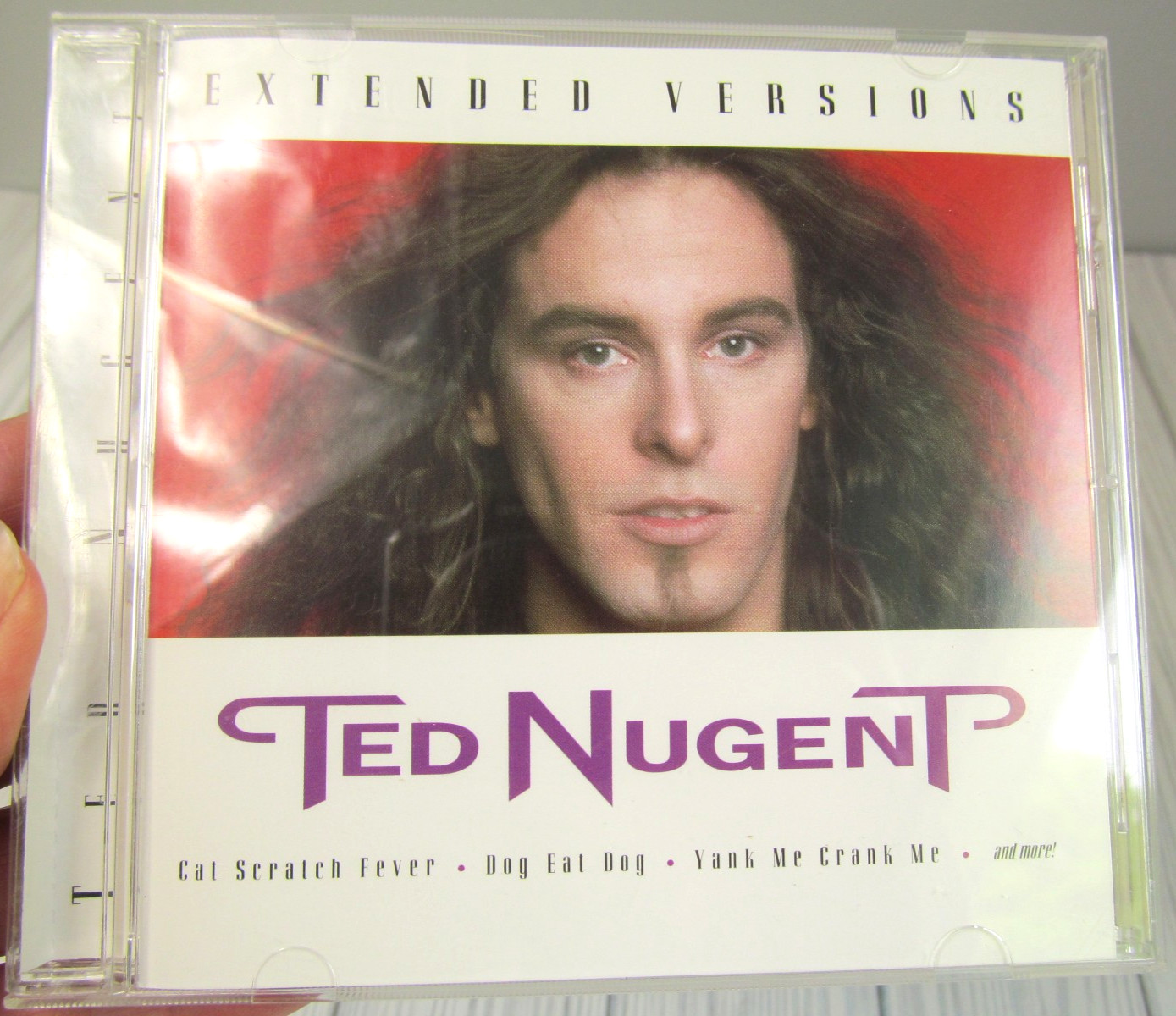 Extended Versions by Ted Nugent CD 2005 Sony BMG Cat Scratch Fever 10 Tracks A6