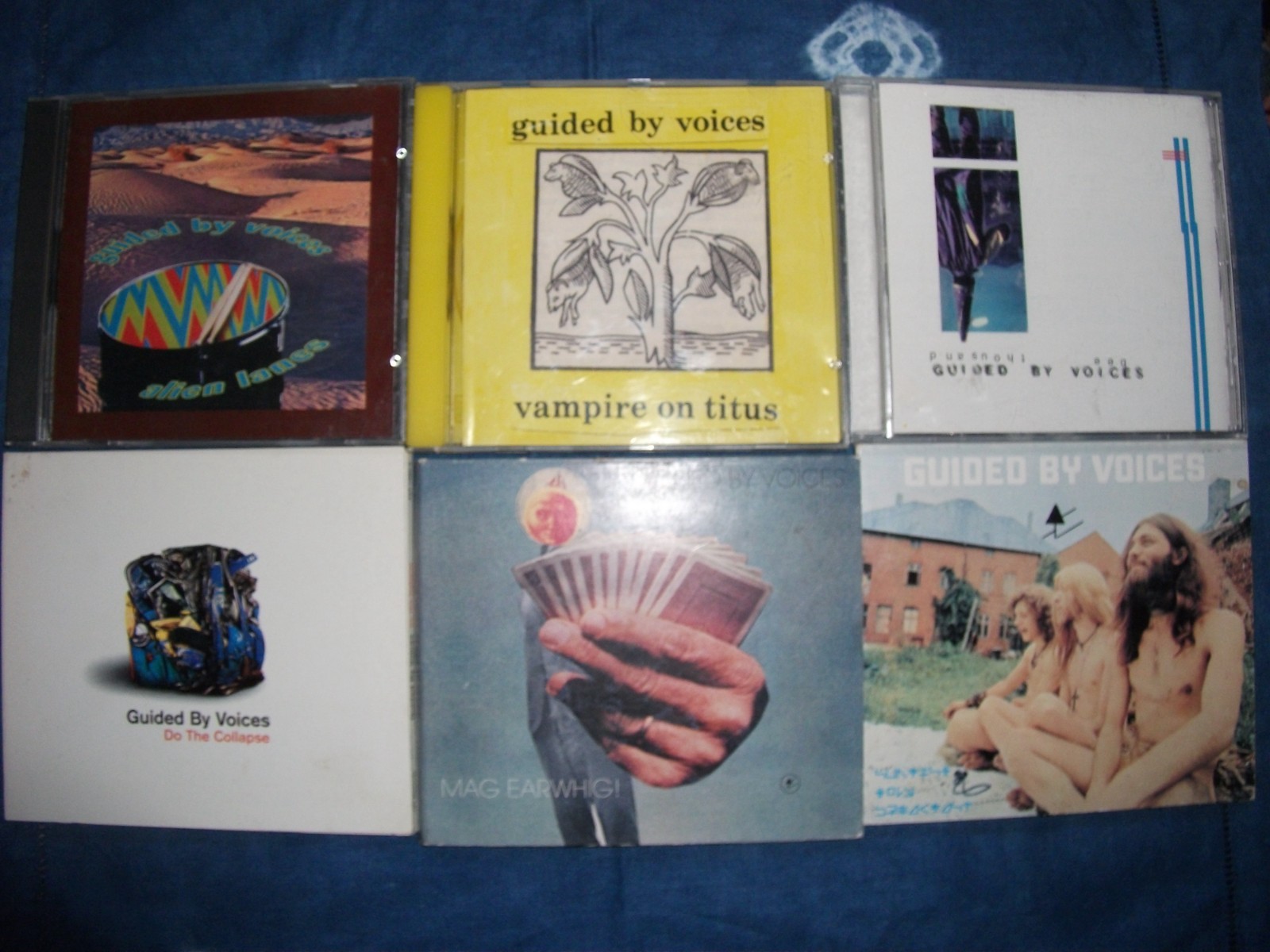 Guided By Voices CD Lot of 6 Original 1990s Robert Pollard 90s Indie Rock