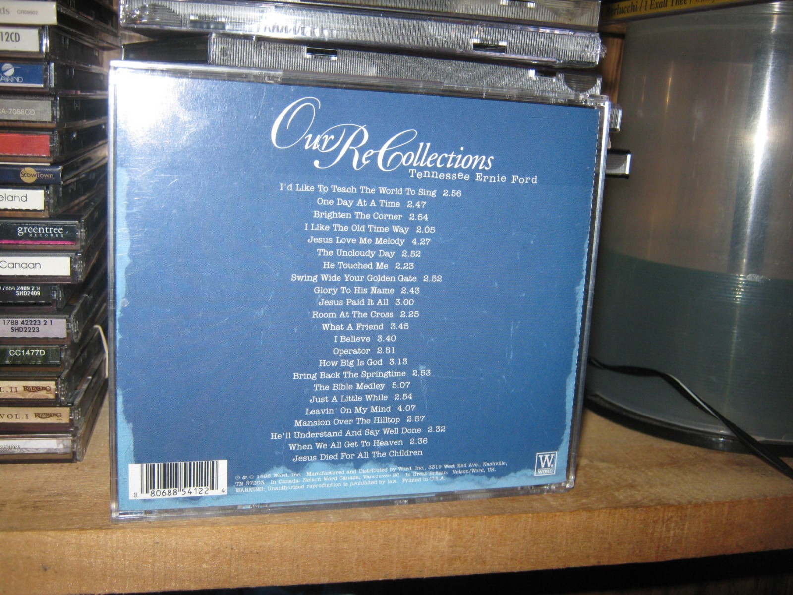 Tennessee Ernie Ford ; Our Recollections [SOUTHERN GOSPEL] (CD 1996 WORD REC)
