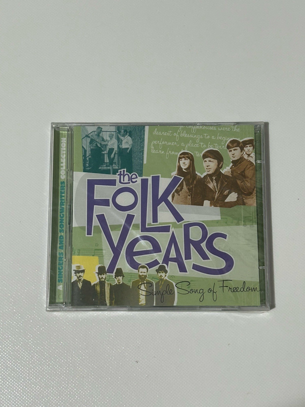 Time Life - The Folk Years 4 CD Lot - Double Albums 8 Discs NEW SEALED
