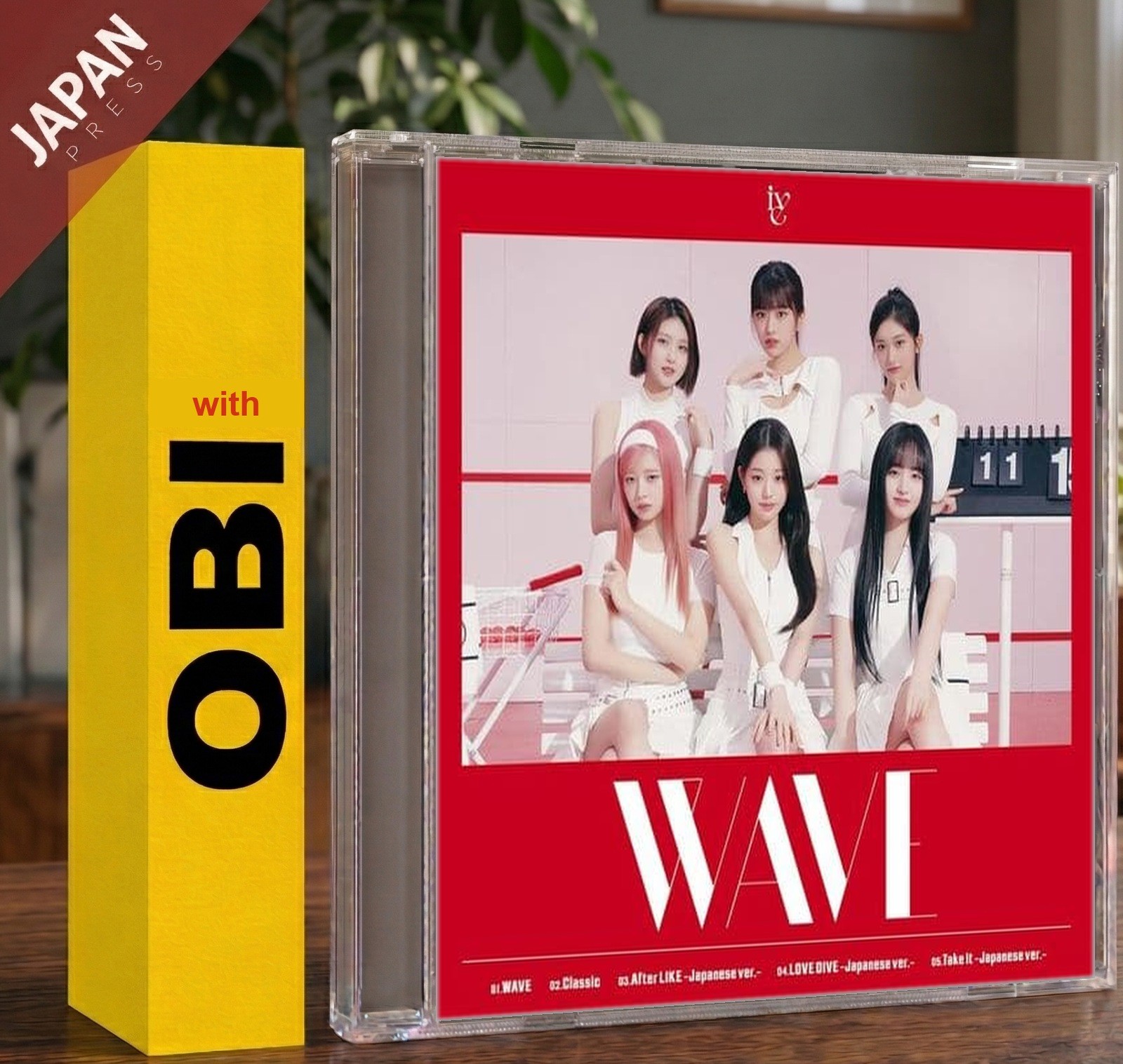 Ive - Wave w/OBI [BVCL 1326] CD Japan Import