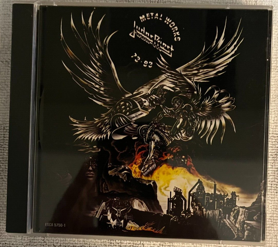 Judas Priest - Metal Works 73-93 - 2 CD set Japan Import Rare OOP Rob Halford