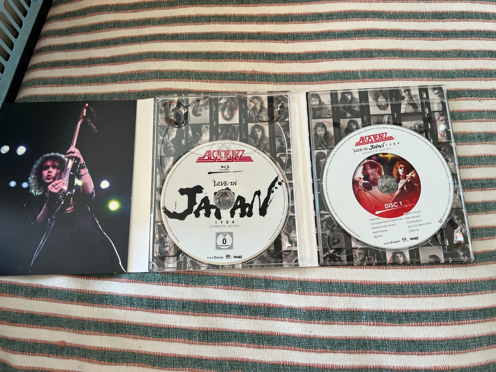Alcatrazz Live In Japan 1984 ~ Blu-Ray And CD ~ CD 2 Missing ~ Complete Edition