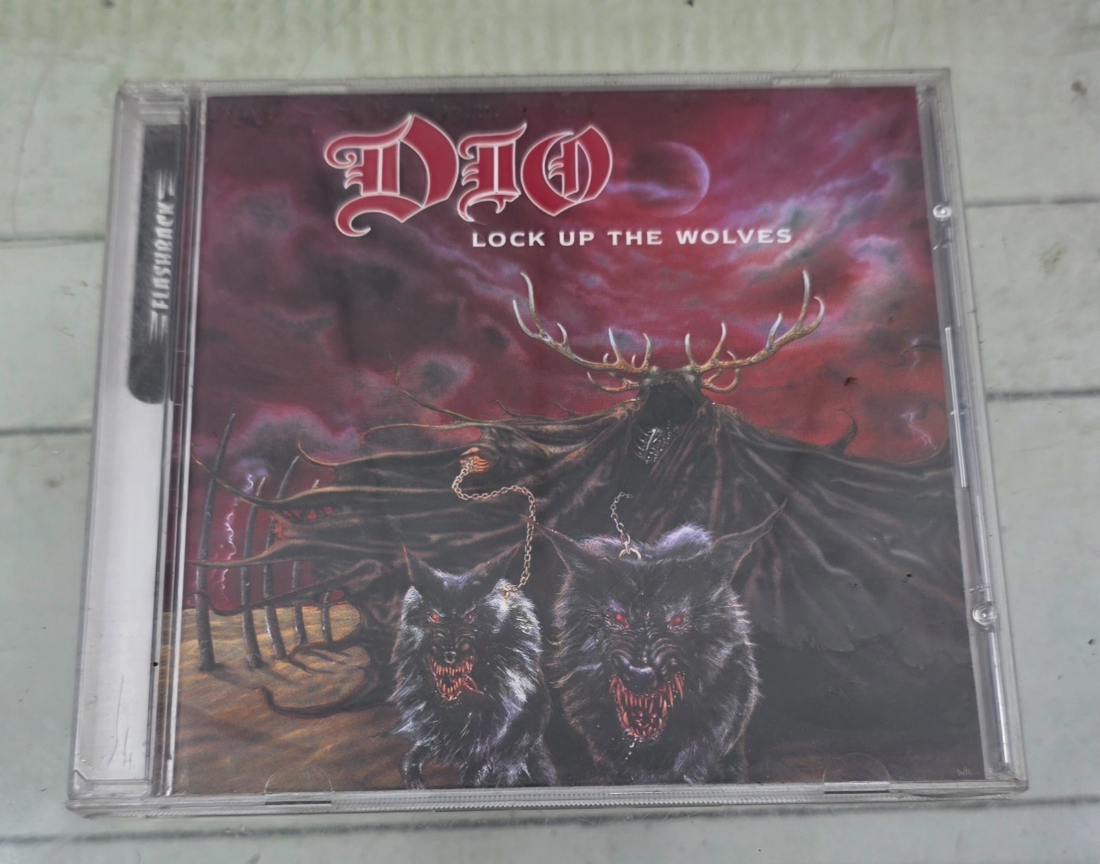 Vintage Dio Lock Up The Wolves Audio CD Rhino Flashback Remaster Rock Album