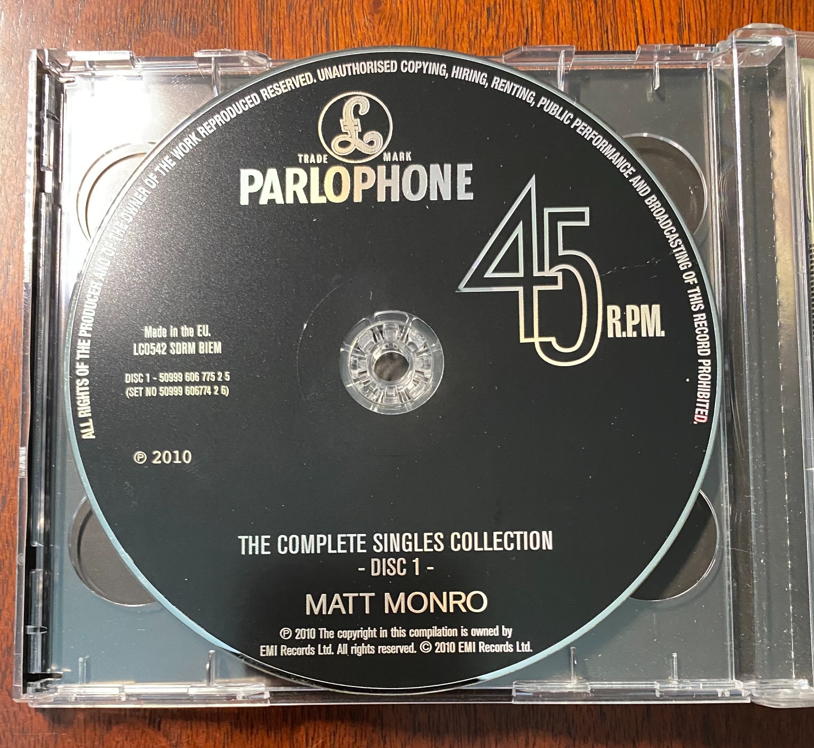 [6 CD's] Matt Monro - Complete Singles Collection & These Years/Late Late Show