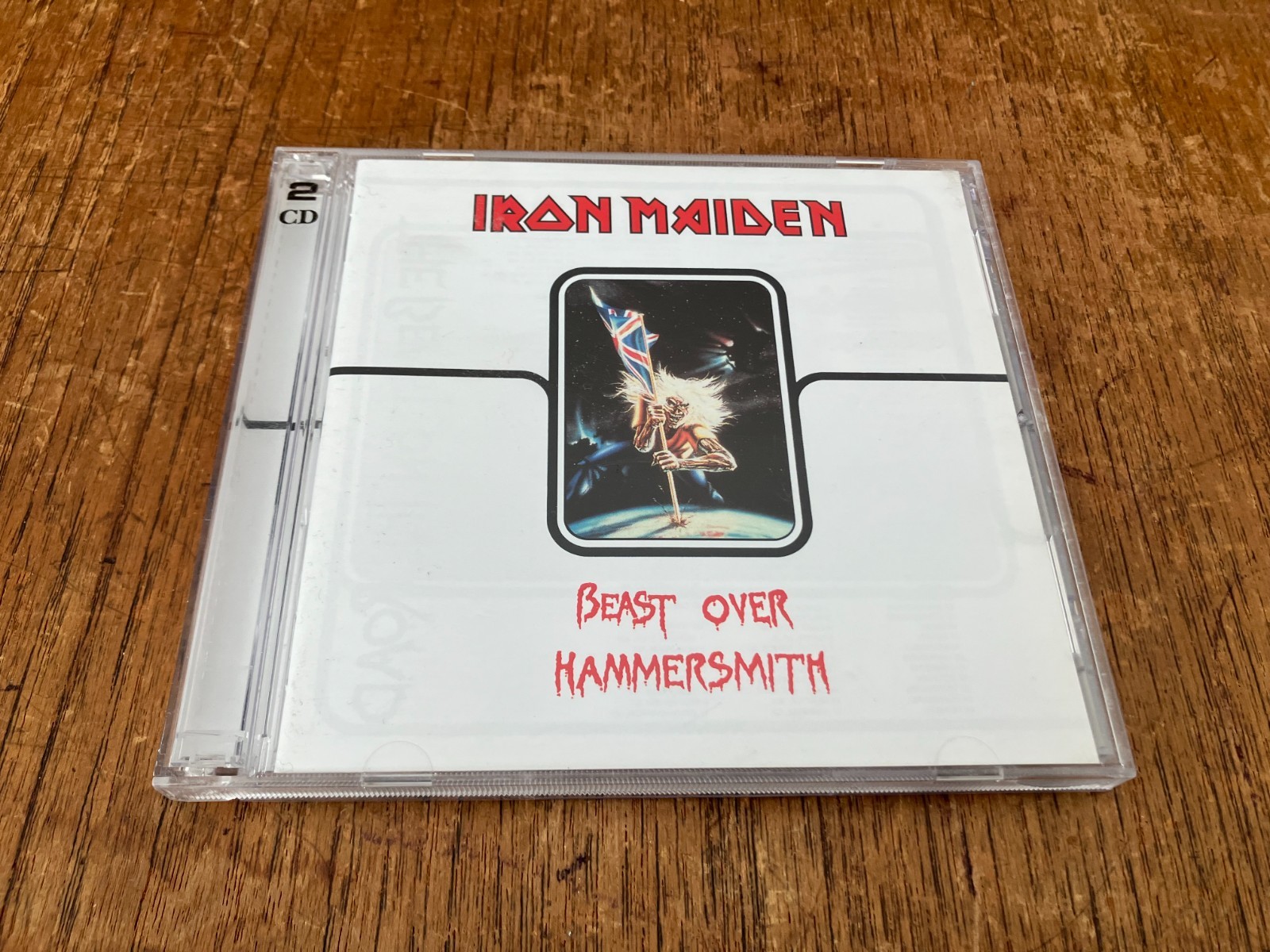 IRON MAIDEN Beast Over Hammersmith 2-CD RARE Bruce Dickinson Adrian Smith ASAP