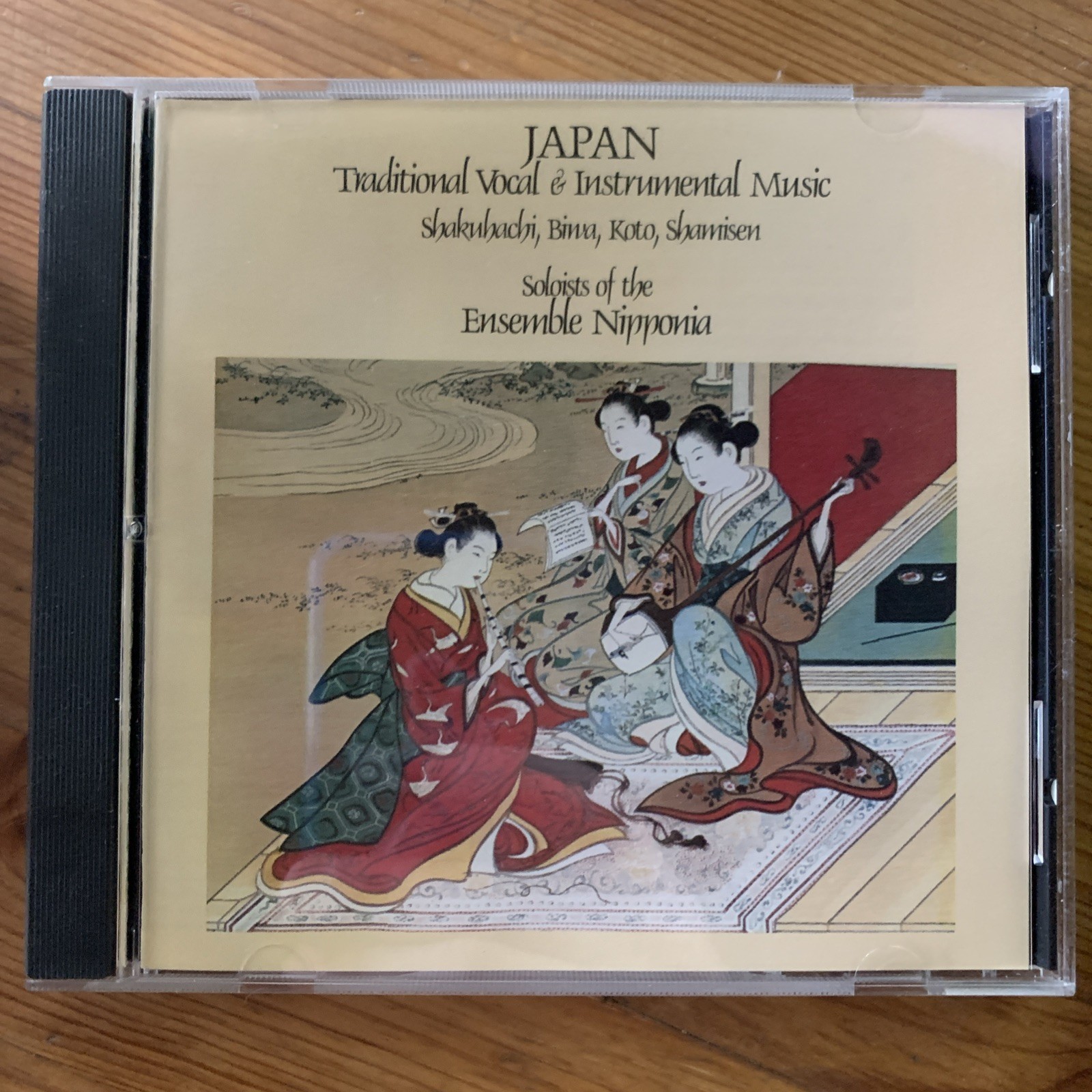 Japan: Traditional Vocal & Instrumental Music by Ensemble Nipponia (CD, 1990)