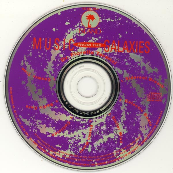 Fiorella Terenzi - Music From The Galaxies (CD, Album) (Very Good Plus (VG+)) -