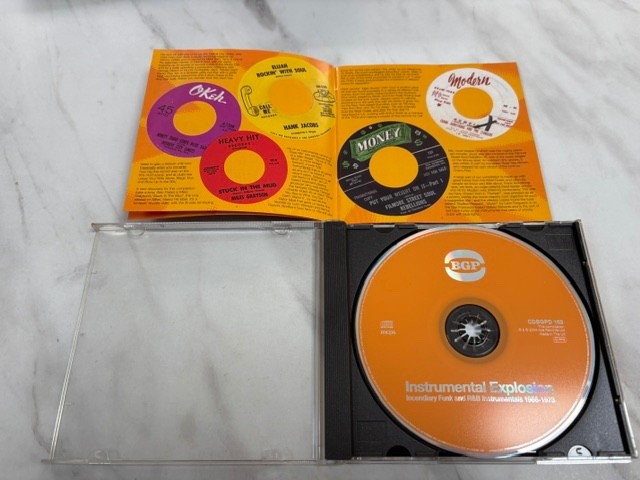 FUNK R&B EXPLOSION INSTRUMENTALS 1966-1973. 20 RARE TRACK BGP CD COMPILATION.