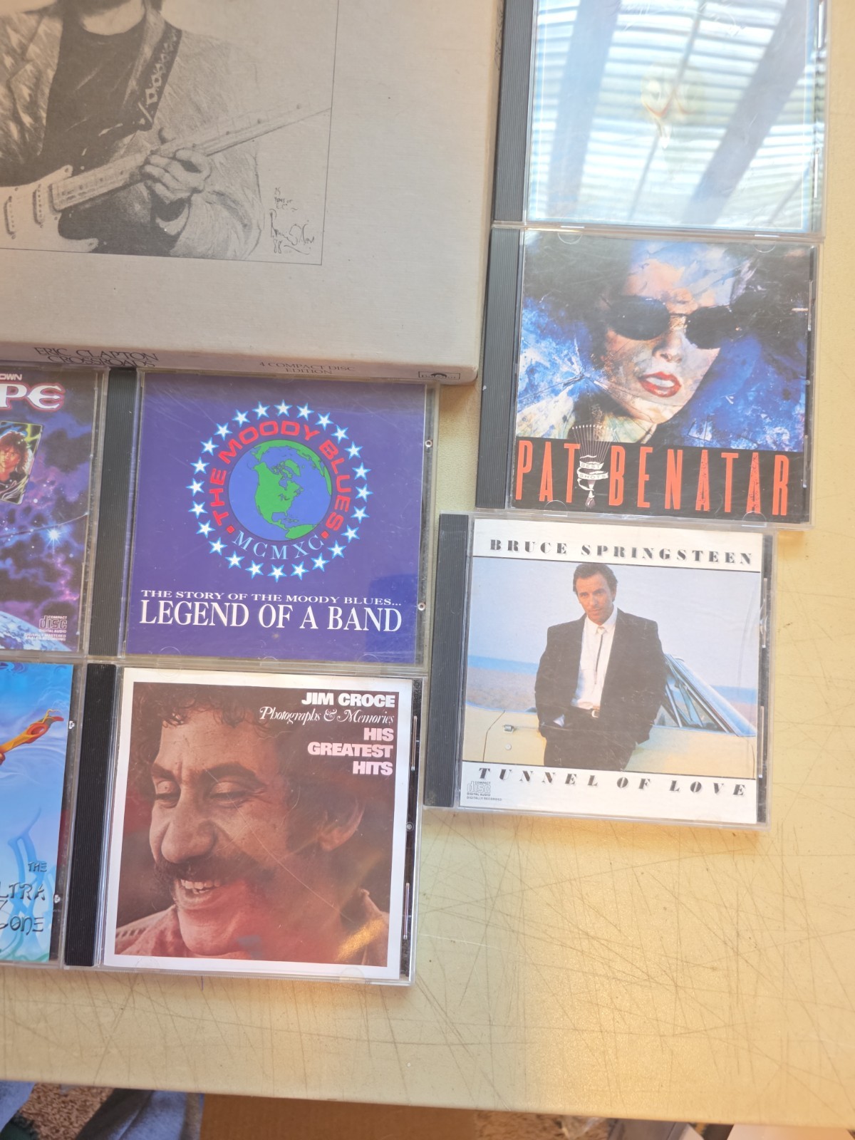 Lot Of 20 CDs 1970s - 1990s Rock / Classic Rock Vai Springsteen Clapton The Who